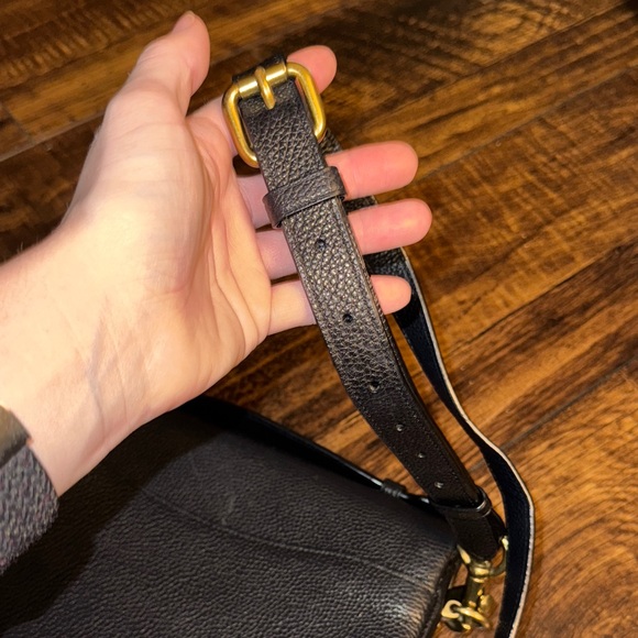 Coach Black Leather Shoulder Bag - Picture 5 of 5